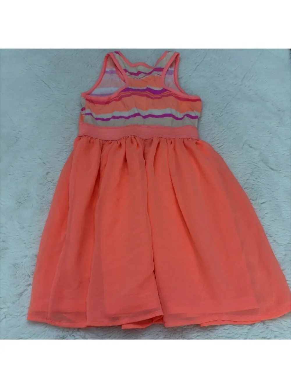 The Children’s Place Girls Neon Pop Sundress M 7/8 - Picture 9 of 10